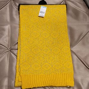 NWT Sears Yellow Scarf